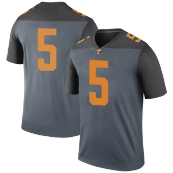 Men's Tennessee Volunteers Christian Harrison Jersey - Legend Gray