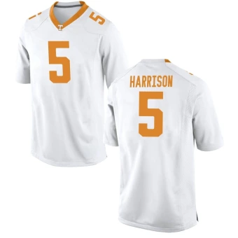 Men's Tennessee Volunteers Christian Harrison Jersey - Replica White