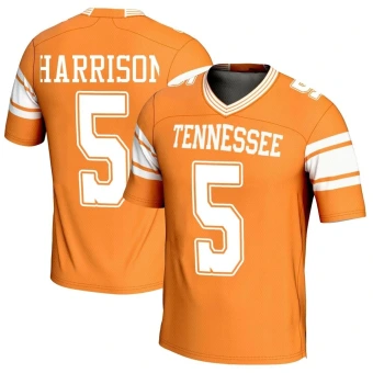 Men's Tennessee Volunteers Christian Harrison Replica Football Jersey - Game Orange