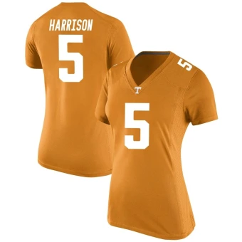 Women's Tennessee Volunteers Christian Harrison Jersey - Game Orange