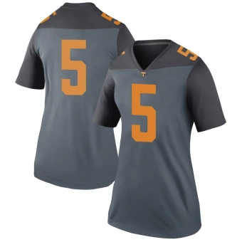 Women's Tennessee Volunteers Christian Harrison Jersey - Legend Gray