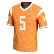 Youth Tennessee Volunteers Christian Harrison Replica Highlight Print Football Jersey - Game Orange